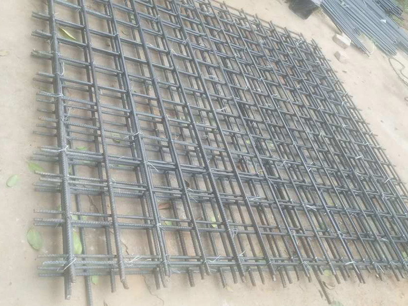 Building steel mesh